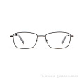 Full Black Vision Male Malle Matemor Material Optical Cadre Eyewear